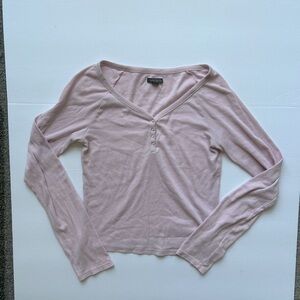 Purple Long Sleeve Top